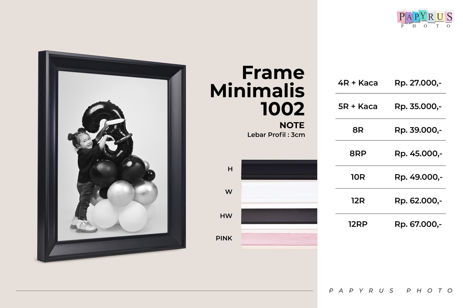 Frame Minimalis 1002